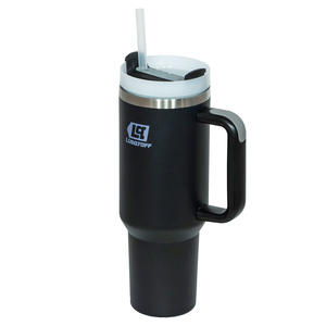 Lusqtoff Vaso Termico Con Tapa 1.2 Lts Negro