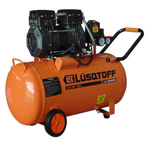 Lusqtoff Compresor   50 Lt 2.5 Hp Sin Aceite 72 Db Semisilencioso