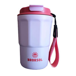 Broksol Vaso Termico Para Cafe 380ml - Rosa