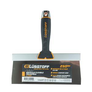 Lusqtoff Espatula Tapizadora 250mm Acero Inoxidable Mango Confort Grip