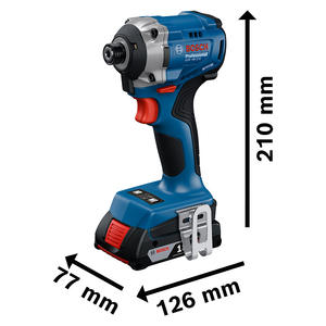 Bosch Atornillador De Impacto 18v 1/4 Gdr 18v-215 (2 Baterias - Cargador)
