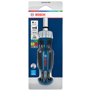 Bosch Mango Destornillador Corto + 6 Puntas