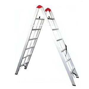 Escalera Aluminio Plegable 6 Escalones Fast Track