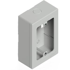 Cable Canal Caja Exterior Rectangular Genrod 2215pb Frente Desmontable