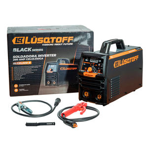 Lusqtoff Soldadora Inverter 200 Amp Celulosica - Black Series