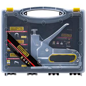 Crossmaster Engrampadora Clavadora Manual + Maletin