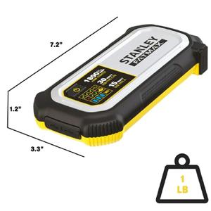 Stanley Arrancador 1800 Amp Jump Starter