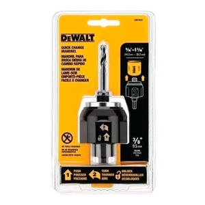 Dewalt Adaptador Para Sierra Copa 14 A 30 Mm Encastre Rapido