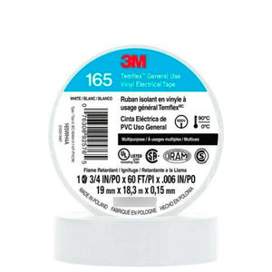 3m 165 Cinta Aisladora Blanca 18 Mts Temflex