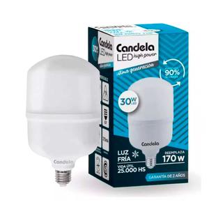 Lampara Led Candela 30w High Power Luz Blanca