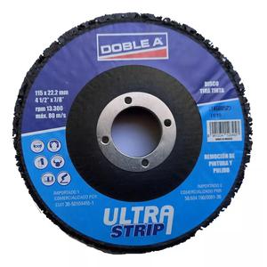 Doble A Disco Ultra Strip 115mm (remocion De Pintura Y Pulido)
