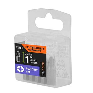 Truper Set   5 Punta Atornillar Pz1 X  25 Mm