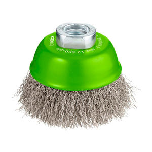 Bosch Cepillo De Alambre Ondulado Inoxidable 75mm