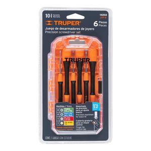 Truper Set   6 Destornilladores Electronica Precision Relojero