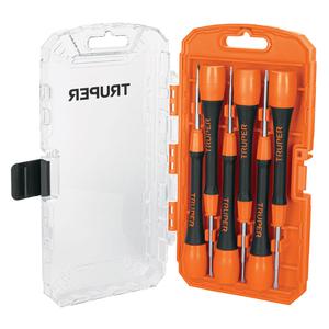 Truper Set   6 Destornilladores Electronica Precision Relojero