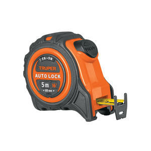 Truper Cinta Metrica  5 M X 19 Mm Anti-golpe Amarilla