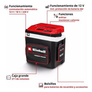 Einhell Heladera Conservadora Portatil 18v / 12v / 230v (sin Bateria - Sin Cargador)