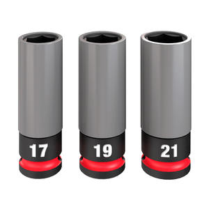 Milwaukee Set  3 Tubos De Impacto 17 - 19 - 21 Mm