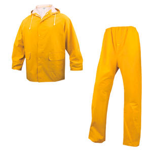 Traje Lluvia Tres Piezas Amarilla