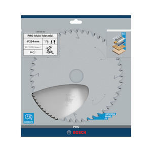 Bosch Disco Sierra Ingletadora Pro Multimaterial 10" (254mm) 80 Dientes
