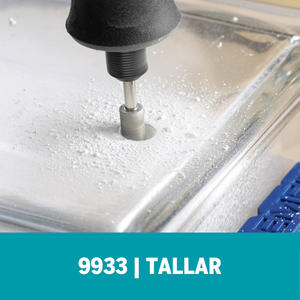 Dremel 9933 Fresa De Carburo Y Dientes Abrasivo 7.9 Mm Vidrio