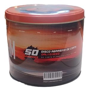Lusqtoff Disco Corte 115 X 1,6 X 22,2 Set X 50 Unidades Lata Racing