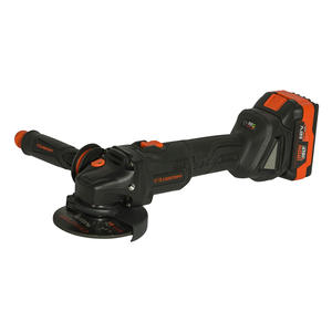 Lusqtoff Amoladora 115mm 18v Brushless Iron Volt (2 Baterias 4ah- 1 Cargador) Maletin - Black Series