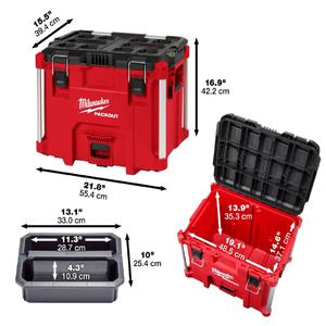 Milwaukee Maletin Baul Xl 39,4 X 55,4 X 42,2 Cm Packout