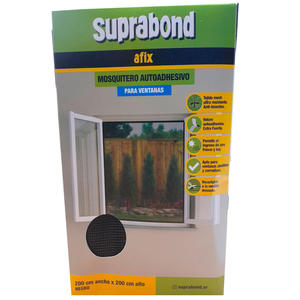 Suprabond Mosquitero Para Ventana 2 X 2 Negro