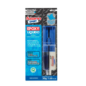 Fusion Epoxy Liquido Marine Blue 5 Min X 30 Gr Jeringa