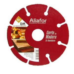Aliafor Disco Multiproposito P/amol Corte Mad. Metal. Pvc  115 Mm