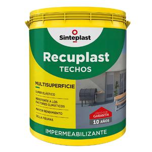 Recuplast Tradicional Muros Y Techos Verde X 20 L