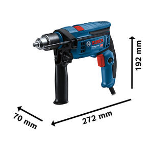 Bosch Taladro 13 Mm Percutor 750w Gsb13 Re + Maletin