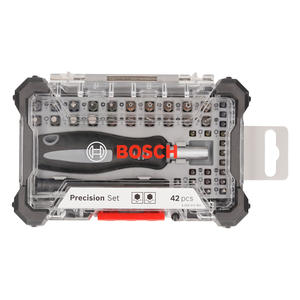 Bosch Set  42 Puntas Y Atornillador Manual