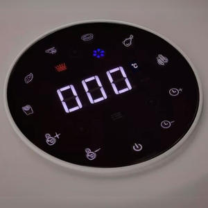 Lusqtoff Freidora De Aire 5,5l 1200w Pantalla Digital Tactil Bandeja Vidrio
