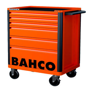 Bahco Carro Porta Herramientas Metalico  6 Cajones - Cierre Centralizado Con Llave