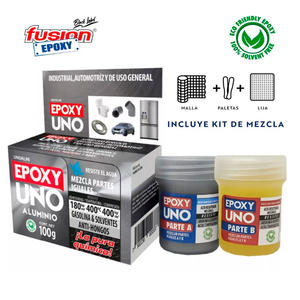 Fusion Epoxy Uno Uso General Aluminio X 100 Gr