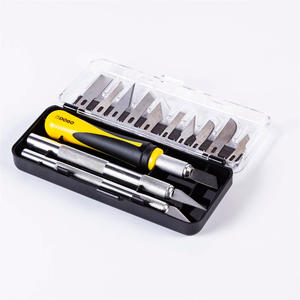 Dogo Set  16 Piezas Cuchillas Corte Tipo Bisturi Intercambiables