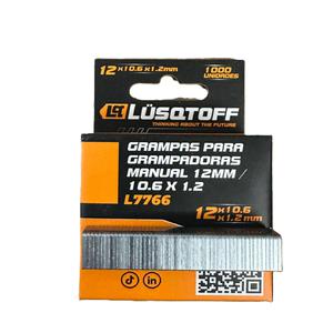 Lusqtoff Broche Grampa 12mm X 10.6 X 1000 Unidades