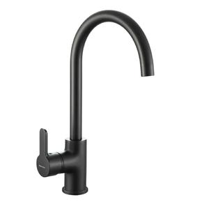 Peirano Griferia Monocomando De Cocina Negra Black 20-162n Adra