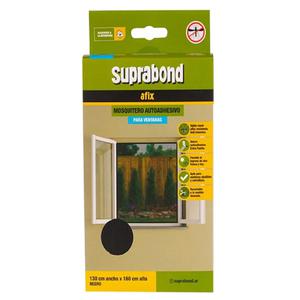 Suprabond Mosquitero Para Ventana 1.3 X 1,6 Negro