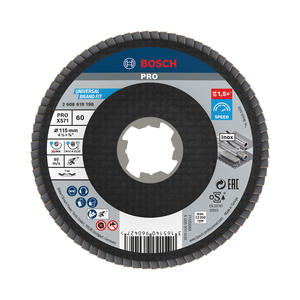 Bosch Disco Flap X-lock 115 Mm Grano  60