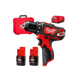 Milwaukee Atornillador Taladro 10mm 12 V (2 Baterias - Cargador)