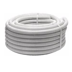 Caño Luz Corrugado Blanco 7/8"  Rollo X 25 Mts