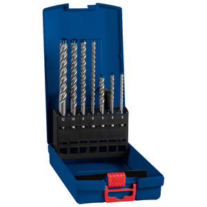 Bosch Set   7 Mechas Sds Plus 5,6,8 X 115 Y 6,8,10,12 X 165