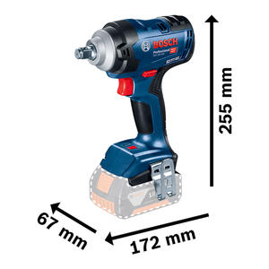 Bosch Llave De Impacto 18v 1/2 Gds 18 V-400 Nm (2 Bateria - Cargador)
