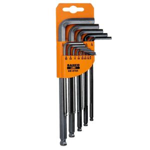 Bahco Set 13 Llaves Allen Pulgadas Be-9785