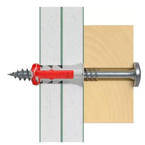 Fischer Set 50 Piezas Tarugo Tornillo Mechas Kit Universal Duo