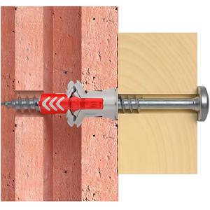 Fischer Set 50 Piezas Tarugo Tornillo Mechas Kit Universal Duo