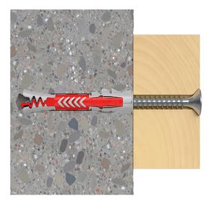 Fischer Set 50 Piezas Tarugo Tornillo Mechas Kit Universal Duo